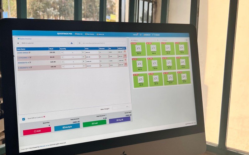 QuickTrack POS Deployment — Auto Spares
